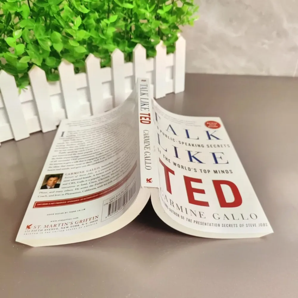 TALK LIKE TED By Carmine Gallo The 9 Public Speaking Secrets Self Improvement Speech Eloquence English Book