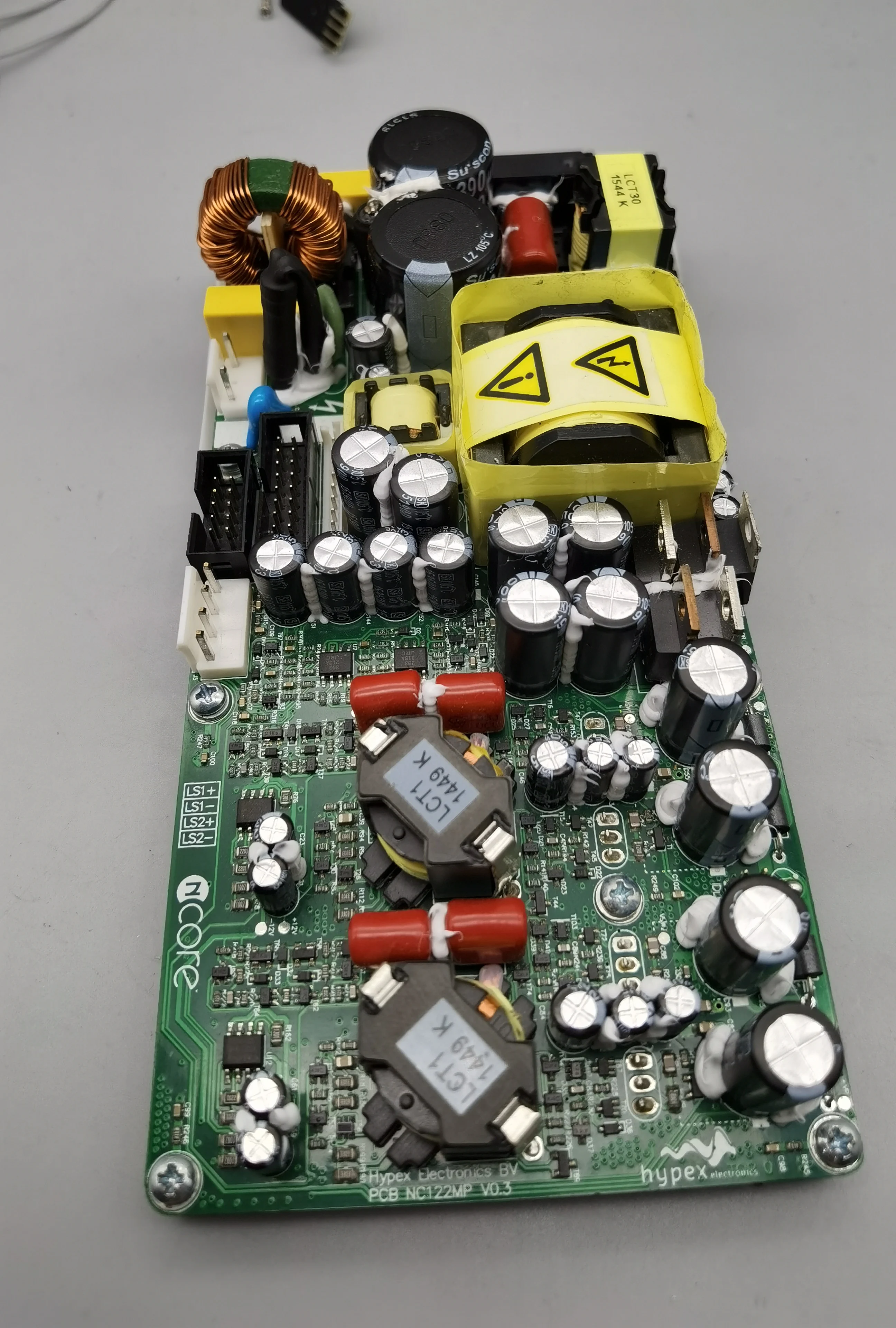 NC122MP 2x125W 2.0 Class D Stereo Power Amplifier HiFi Audio Board For Hypex Studio Stage Better Than ICEPOWER 125asx2