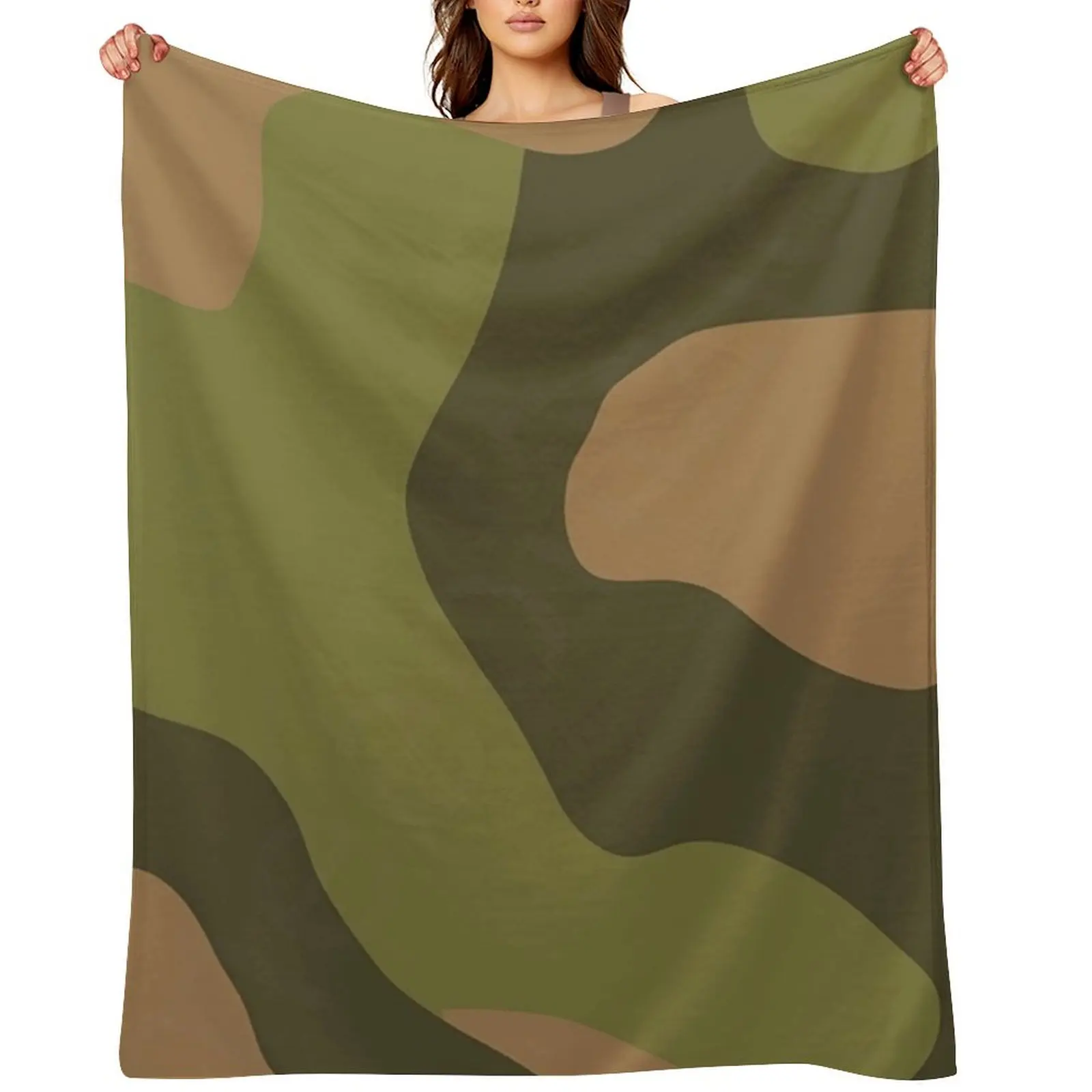

Norwegian M98 camo pattern Throw Blanket Comforter Shaggy Moving Loose Blankets