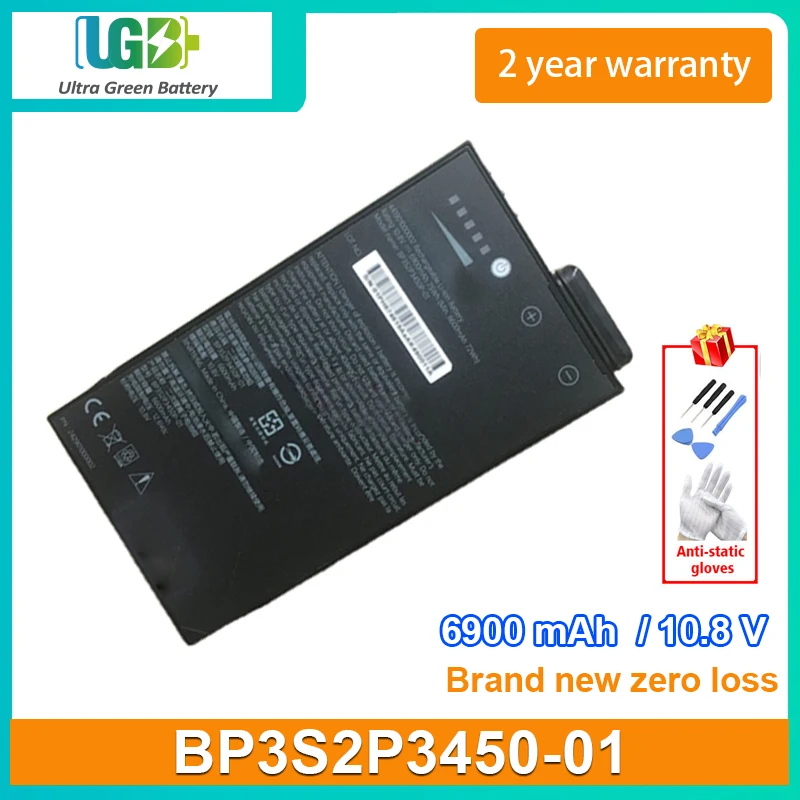 

UGB New BP3S2P3450-01 Laptop Battery For Getac BP3S2P3450-01 441901000002 6900mAh 10.8V