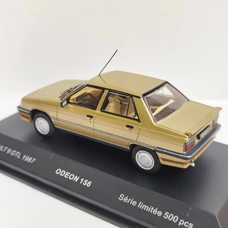 Diecast 1/43 Scale R 9 GTL 1987 Alloy Car Model Toy Collection Ornaments Souvenir