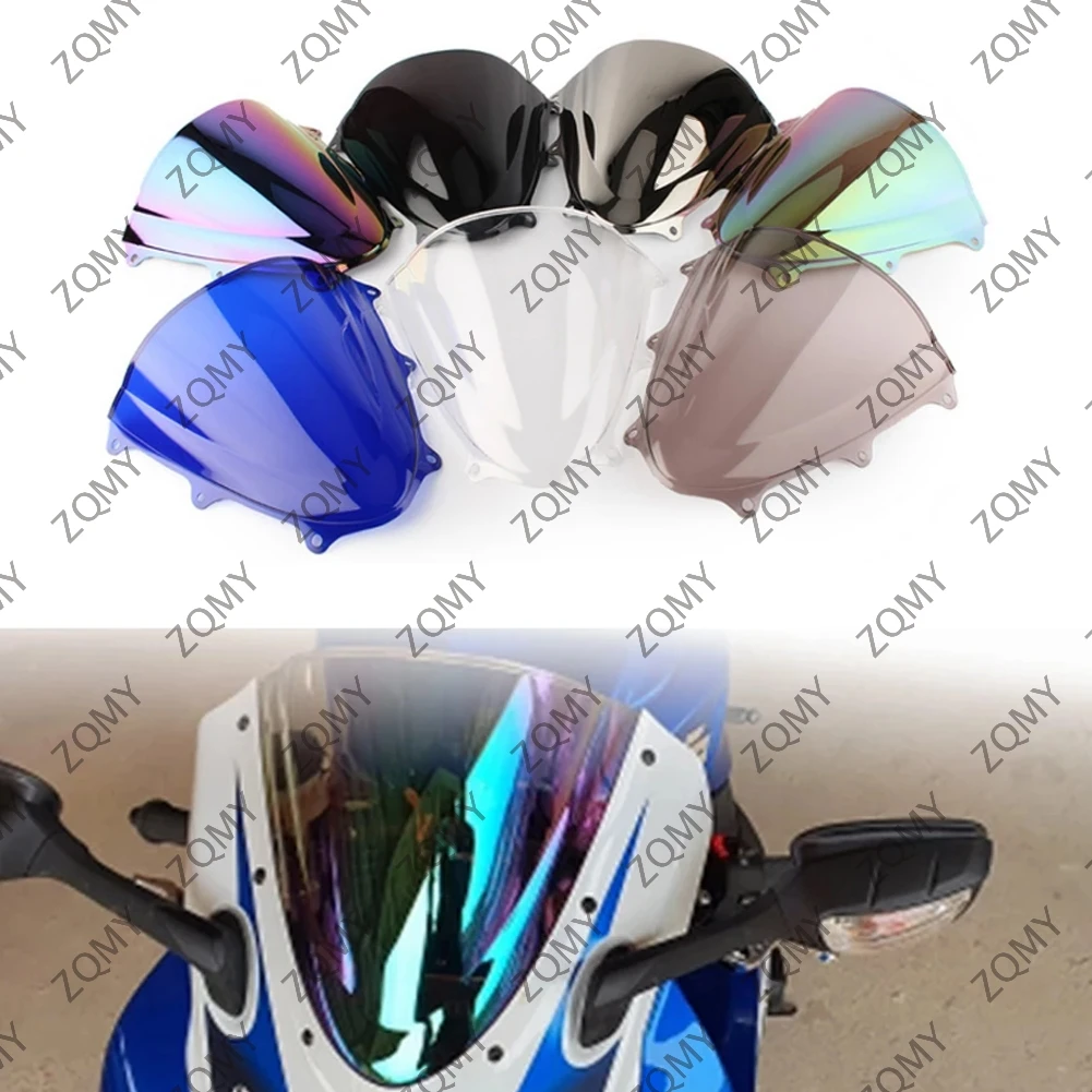 Motorcycycle Windshield Windscreen Double Bubble For Suzuki GSXR 600 750 GSXR600 GSXR750 2011 2012 2013 2014 2015 2016 2017 2018