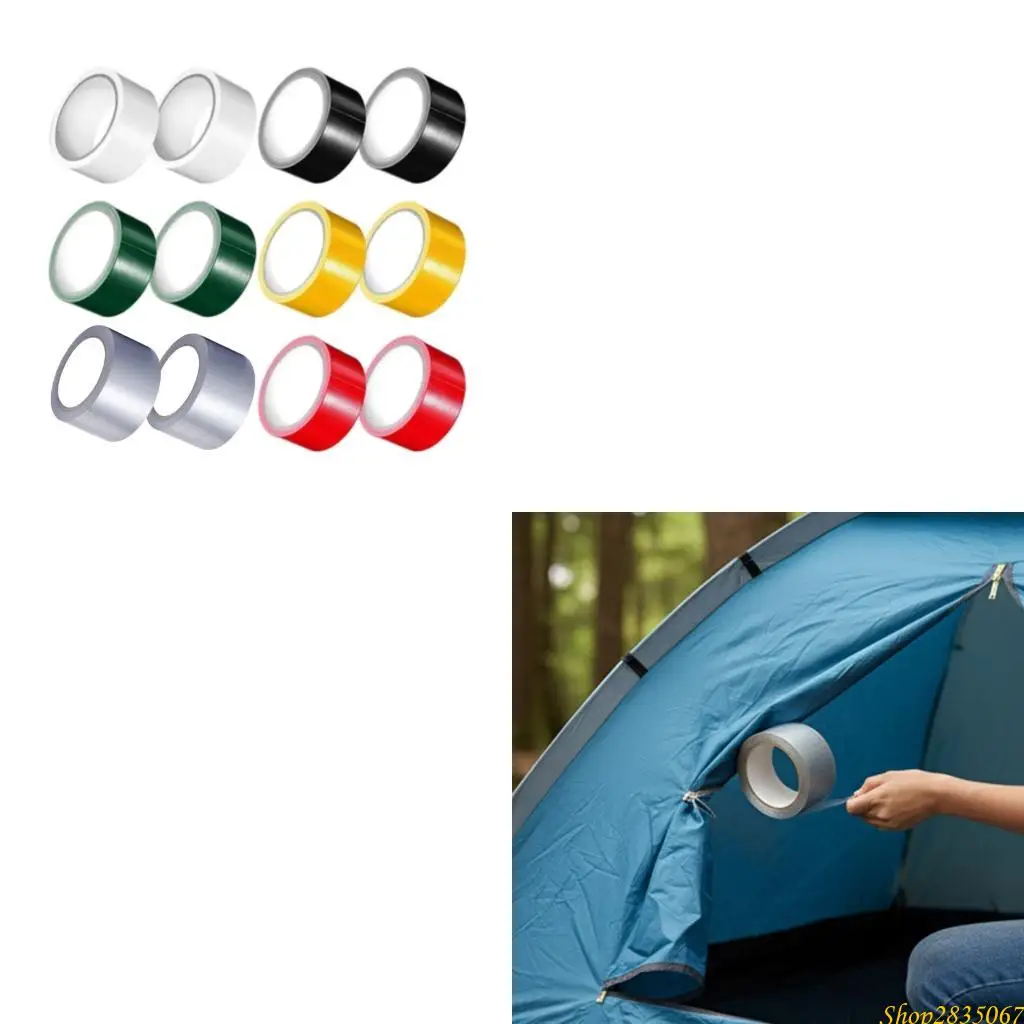 

12 рулонов прочной упаковочной ленты, устойчивая к разрыву клейкая лента для рукоделия, долговечная 831F