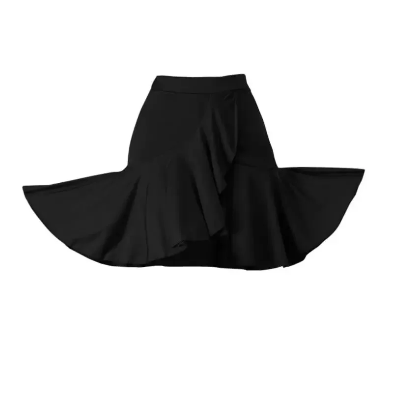 AD1 3 Farben Kinder Latin Dance Kleid Praxis Kleider Latin Performance Für Frauen Mädchen Spandex Wettbewerb Prüfung Danc5@rD ~