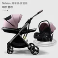 Pink W Car seat