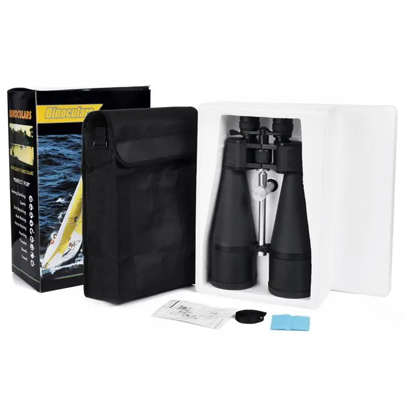 Binoculares portátiles 20-180x100 Zoom Ultra HD para exploración al aire libre para visualización de larga distancia para observación Camping caza