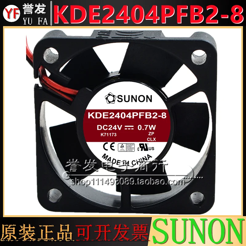 

НОВЫЙ ОРИГИНАЛЬНЫЙ KDE2404PFB2-8 24 В 0,7 Вт 4010 40x40x10 мм Охлаждающий вентилятор Радиатор