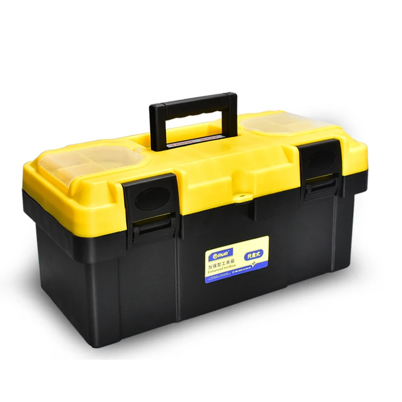 Portable Toolbox, Car Maintenance Car Box, Plastic Storage Tool Box, Hardware Multifunctional Tool Storage Box