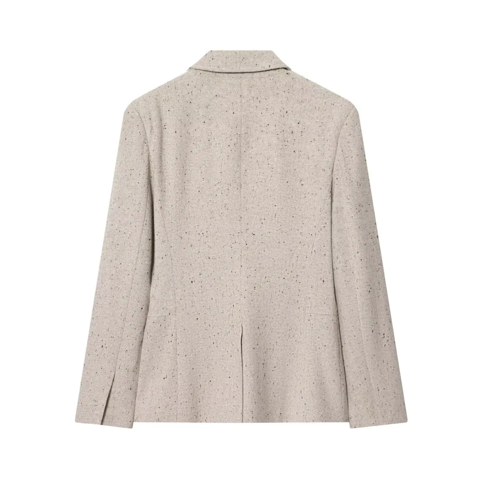 Faionable Slim Fit Women's Suit Jaet Autumn New Arrival Ele Personali Wind Sle Busin Scene Polyester Material