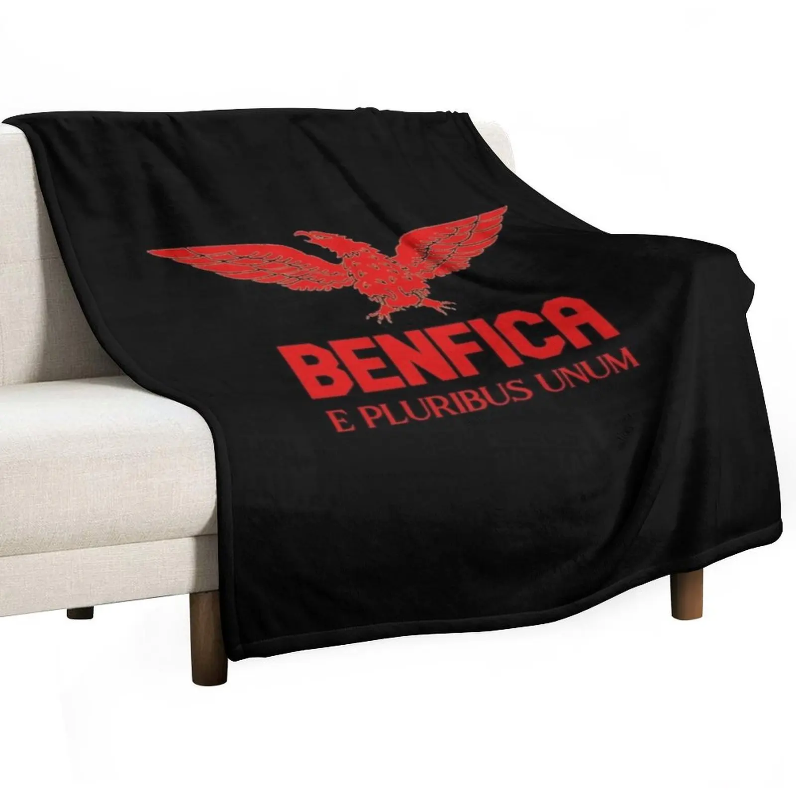 SL Benfica Red Throw Blanket Bed Fashionable Decoratives Camping Custom Blankets