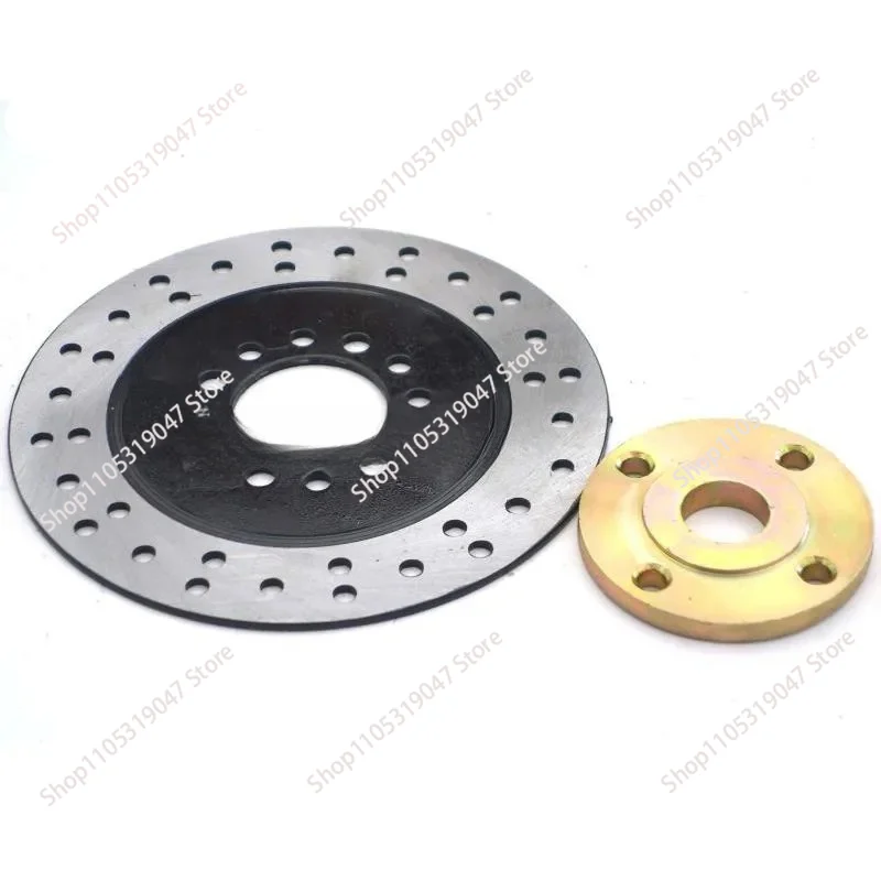 

Модифицированный трехколесный дрифт-карт, аксессуары для четырехколесного картинга: стальной дисковый тормоз, крепление тормозного диска, звездочка, фиксатор звездочки