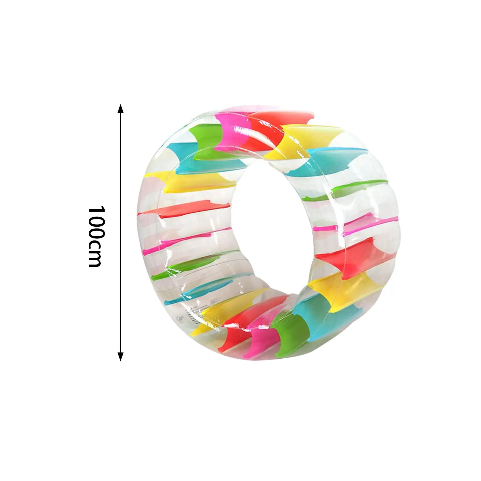 Inflatable Water Wheel Giant Swimming Pool Float Water Float Inflatable Water Roller for Lawn River Grass Playing Backyard Yard image 6