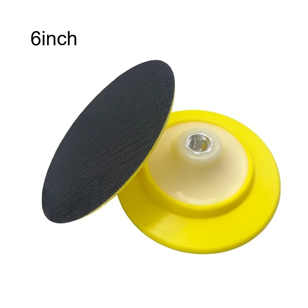 

5/6/6,5-дюймовые шлифовальные полировальные подушечки с резьбой M14 для угловой шлифовальной машины, полировщика, мягкая подложка, шлифовальный диск