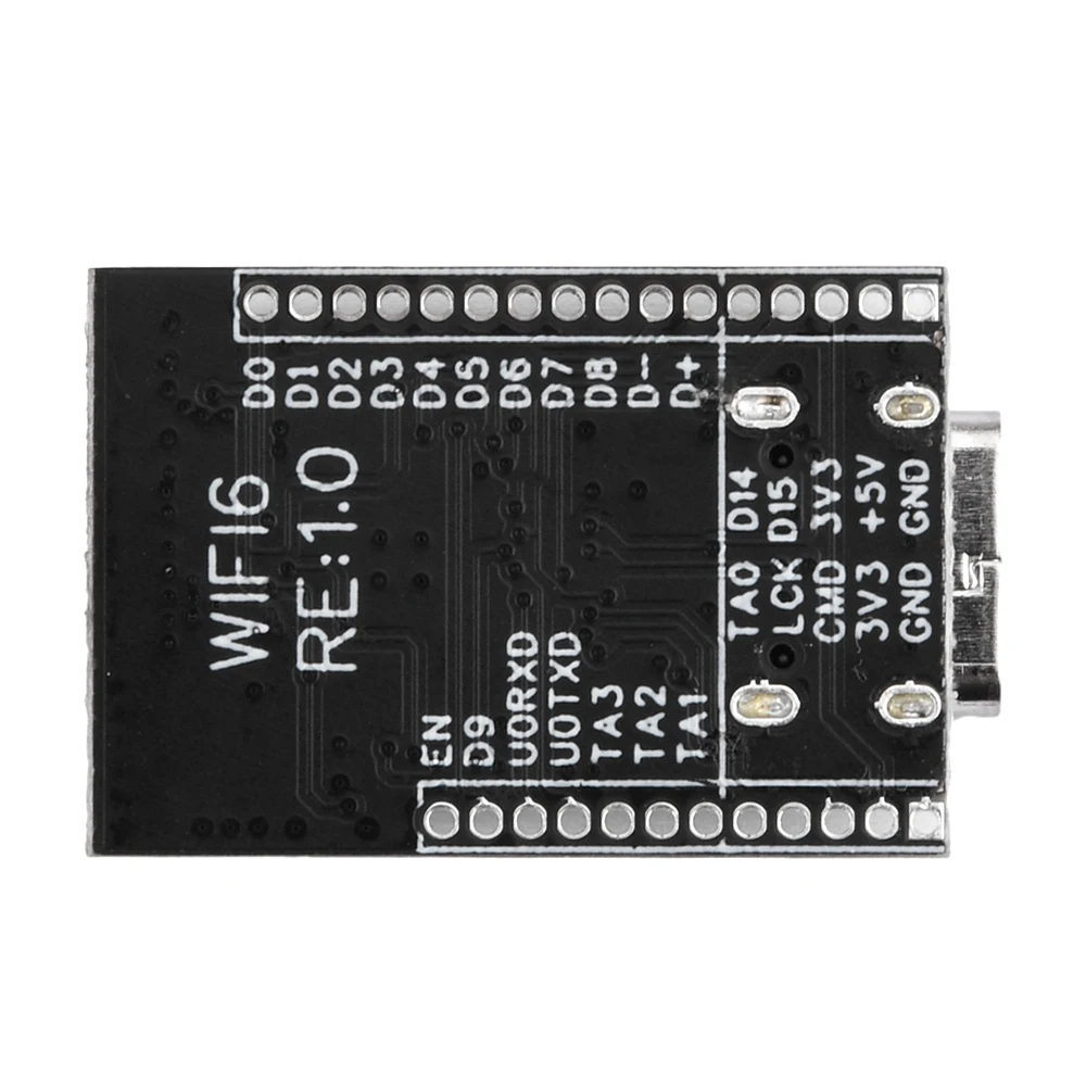 Type-C ESP32 C6 Development Board with Crystal Oscillator RGB LED 4MB FLASH Low Power RISC-V 32-Bit ESP32-C6 N4 BT Wifi Module