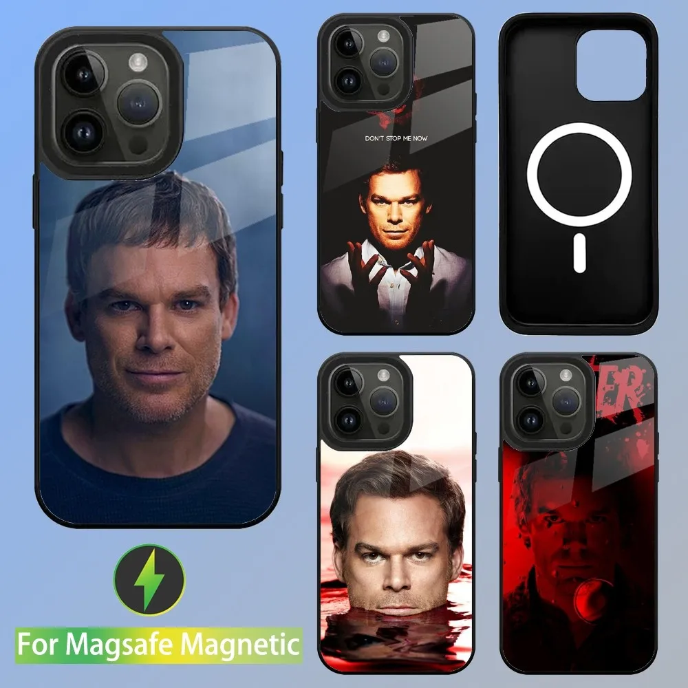 Dexter New Blood Phone Case For iPhone 16,15,14,13,12,11,Plus,Pro,Max Mini Magsafe Magnetic Wireless Charging