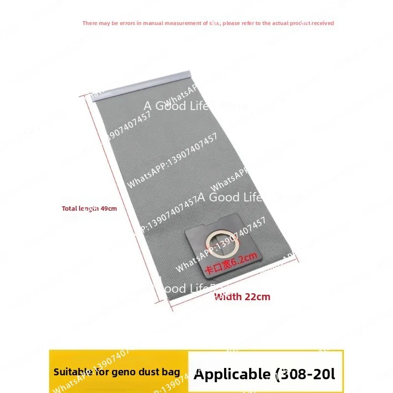 Vacuum Cleaner Dust Bag Filter Replacement for Genojieyun 502 202 503 301 603 Dust Compartment Inner Tank Accessories