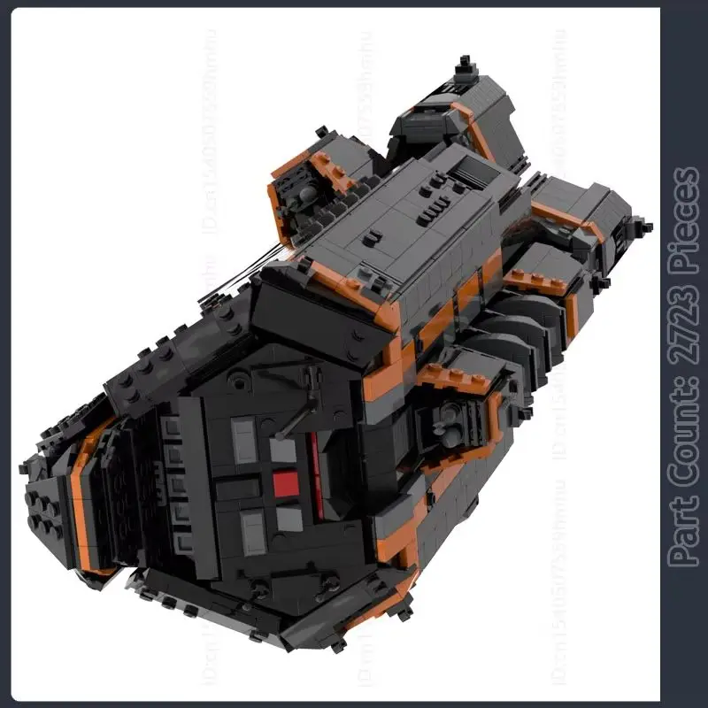 

MOC Space Series Building Blocks Technology Bricks Spaceship DIY Assembly Model Display Collection Toys Puzzle Xmas Gifts