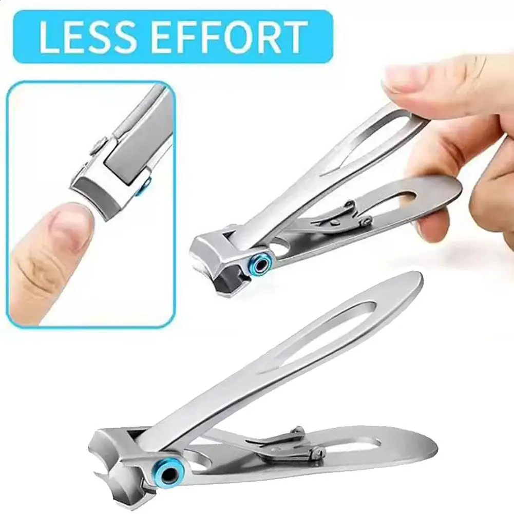 1 stücke Nagel Clippers Stahl Breite Kiefer Öffnung Zehennagel Fingernagel werkzeuge Eingewachsene Harte Maniküre Dicke Schere Cutter M8Z8