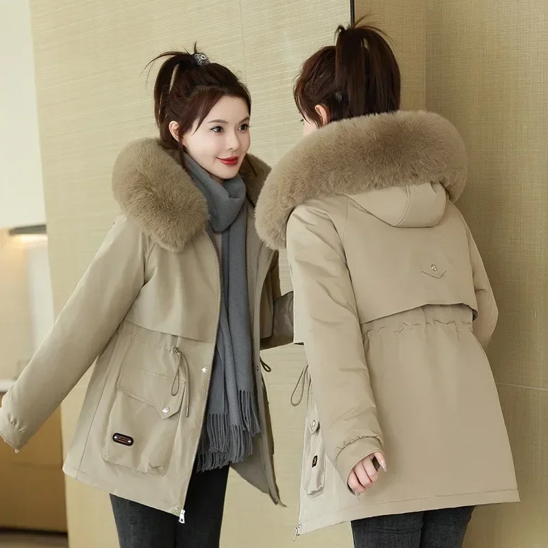 Pie overcomes the trend of cotton-padded winter clothes, new down cotton-padded clothes for women's short Korean version loose