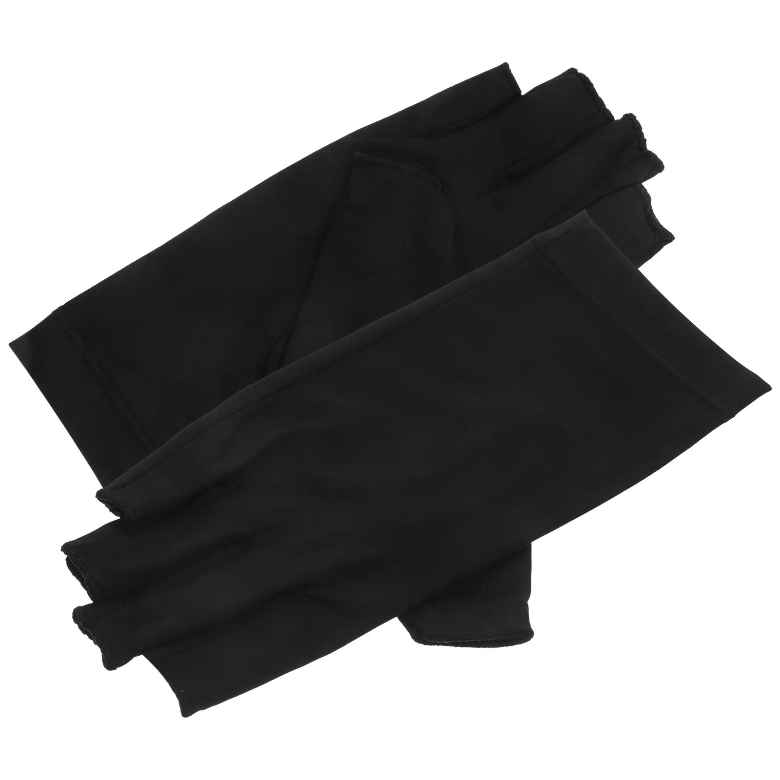 

1Pair Comfortable Uv Protection Gloves for Nails Fingerless Manicure Gloves Premium Skin Defense Against Gel Light Exposure