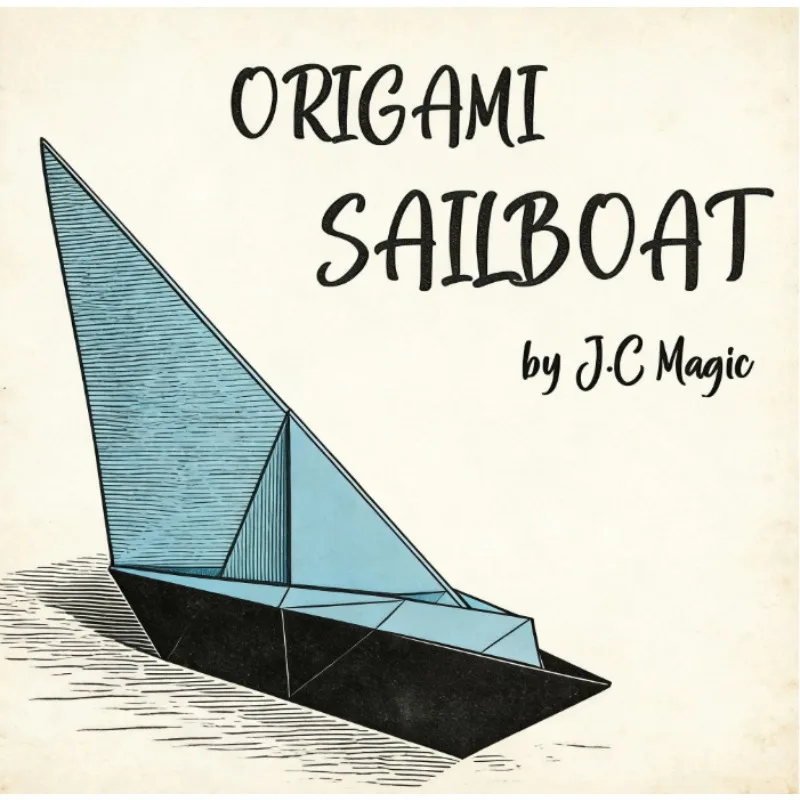 truque-de-magica-origami-barco-a-vela-por-jc-magic-efeito-de-cartao-postal-transformando-em-barco-a-vela-ilusao-de-rua-de-perto-gimmick-adereco-de-mentalismo