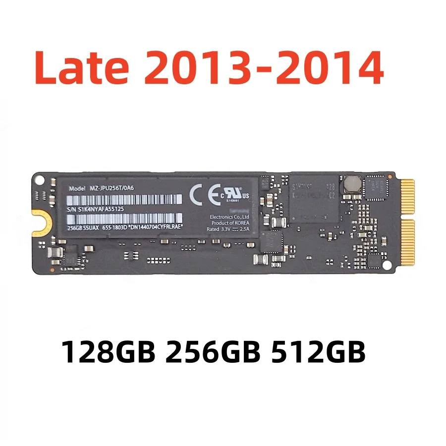 Original SSD 128gb 256gb 512gb 1tb for MacBook Pro Retina 13 