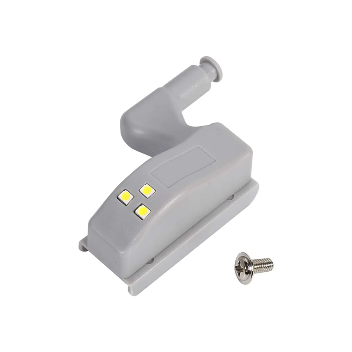 A20M 30X LED Bisagra Luz Universal Gabinete Bisagra LED Luz Nocturna para Cocina Hogar Dormitorio Lámpara-Blanco Frío