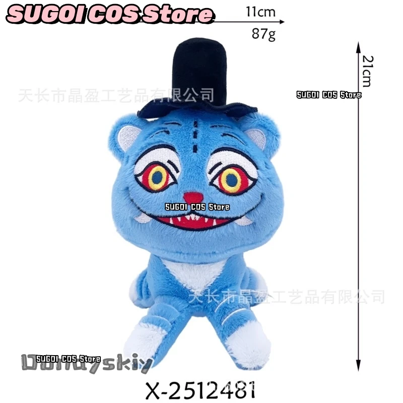 Boneka BKpop Demons Hunters, Harimau Ungu Lucu Bertopi Hitam, Burung Murai Bermata Tiga, Monster Hunt Girl Group Hunt Girl{SUGOI COS}Halloween ‌