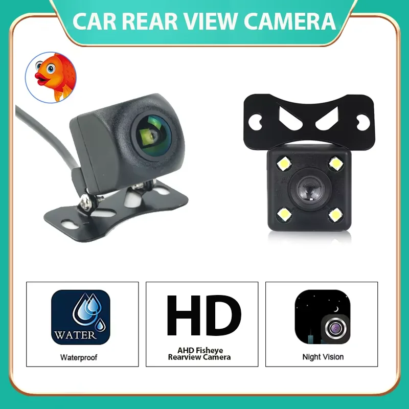 MEKEDE 720P/1080P Car Rear View Camera Auto Parking Monitor CCD Waterproof Vehicle Camera Backup Reverse HD Video
