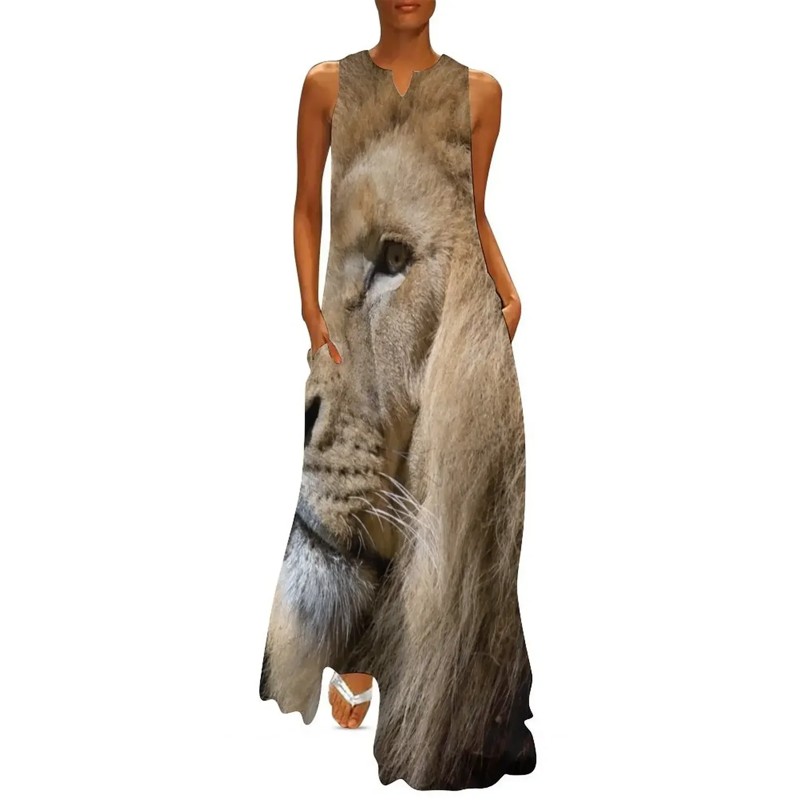 

LION Long Dress Dresses women's clothing korea stylish dress summer 2025 women evening dresses ladies Dress