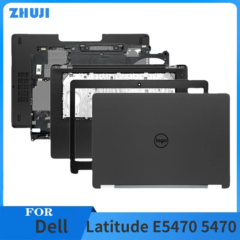 

New For Dell Latitude E5470 5470 Laptop LCD Back Cover Front Bezel Hinges Palmrest Bottom Case Hinge Cover Top Rear Housing Case