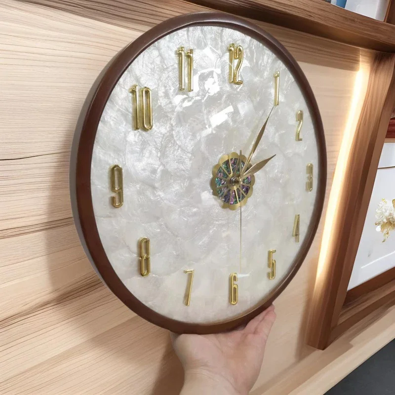 Minimalist Wall Clock Modern Living Room Bedroom Wall Silent Watch Interior Large Clocks Nordic Elegant Clock House Decoration