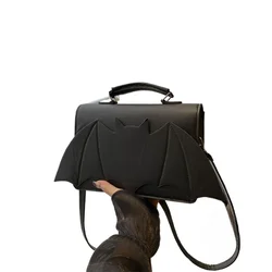 Good-looking New Bat Wing Handbag Female Niche Design Single Shoulder Crossbody Bag Fashion All Match Personality Fashion Bag