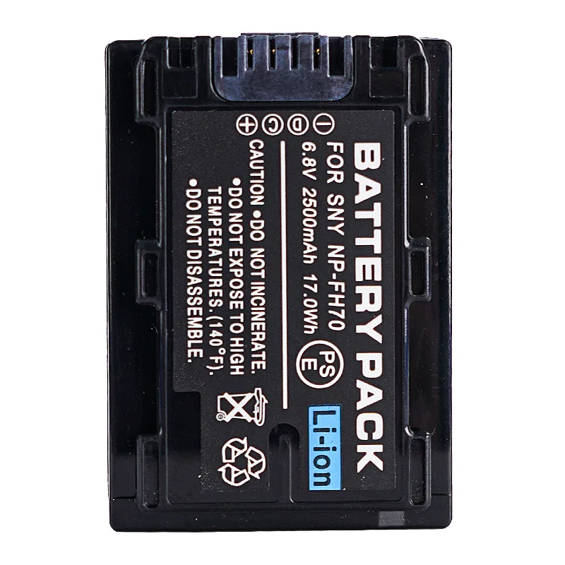 NP-FH70 battery for Sony HC7 HC3 SR7 SX40E FH50 FH30 FH60 FH90