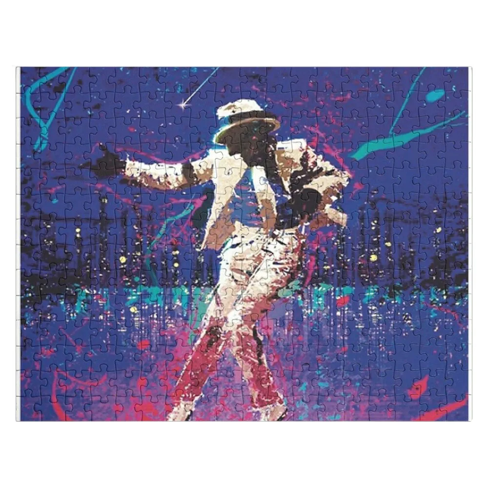 

MJ DancingJigsaw Puzzle Wooden Puzzle Adults Custom Wooden Gift