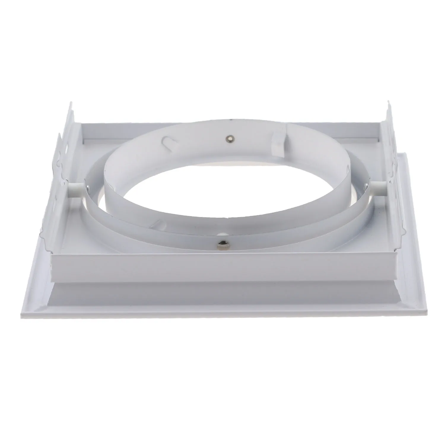 LED recesso teto Downlight, redondo quadrado fixo Spotlight, encaixe branco, recortado, 155mm, GU10