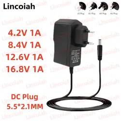 charger 4.2V 8.4V 12.6V 16.8V 1A 1000MA Adapter Power Supply 4.2 8.4 12.6 16.8 V Volt charger for 18650 lithium battery