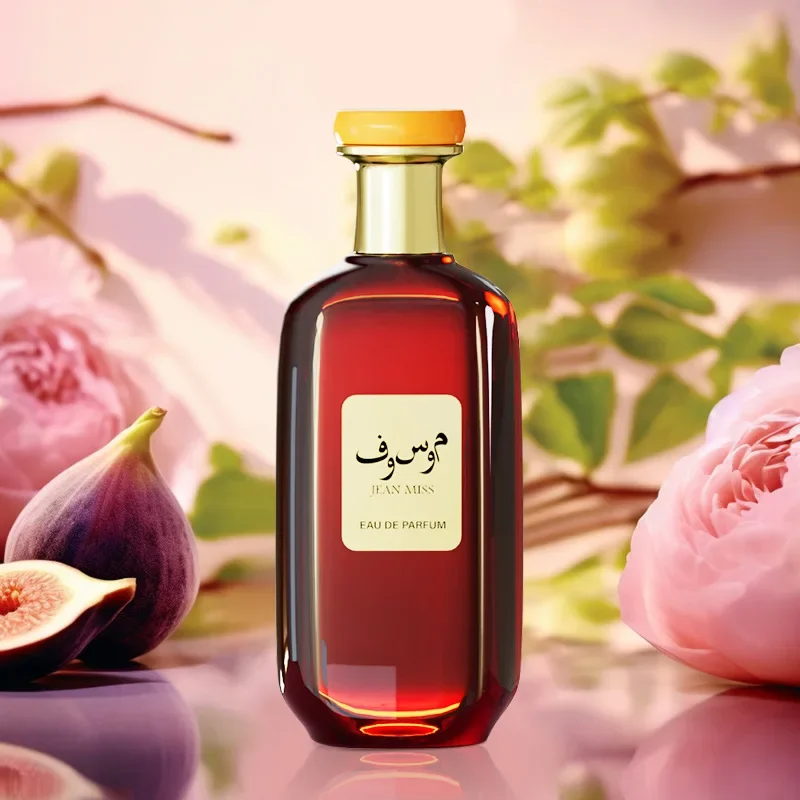 100ml Arabic Women's Perfume Woody Floral Notes Lasting Refreshing Arabian Perfume Lasting Fragrance Pheromone Light Fragrance