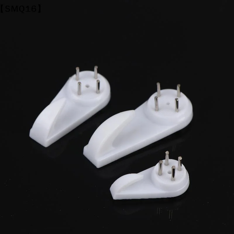 10Pcs Frames Wall Decoration Installation Seamless Hooks Frame Nail Fixed Nail Set Nail Clothes Hanger【SMQ】