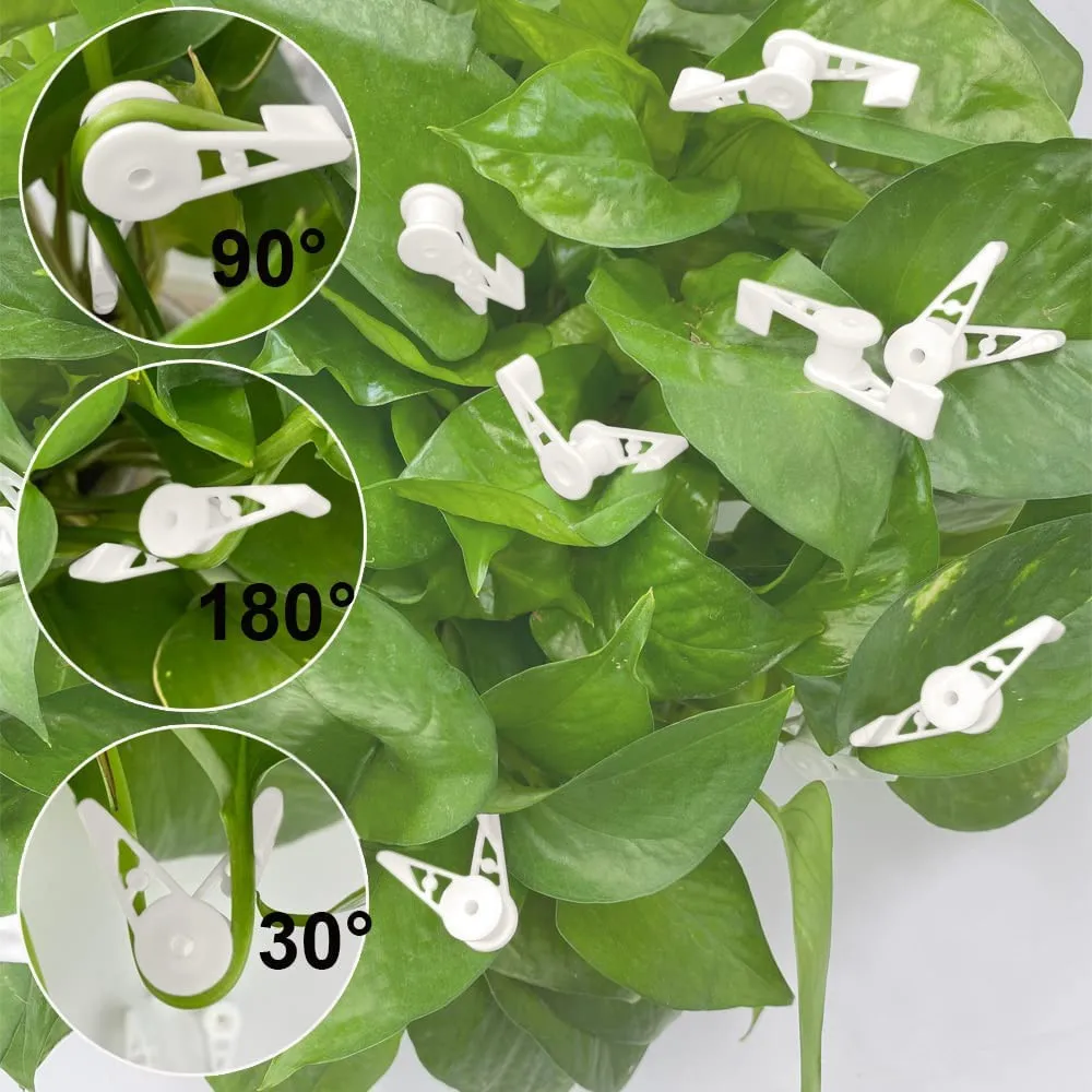 10 Pieces 360 Degree Plant Training Clips Adjustable Plant Stem Training Clips  Bender for Plant Low Stress Training Control