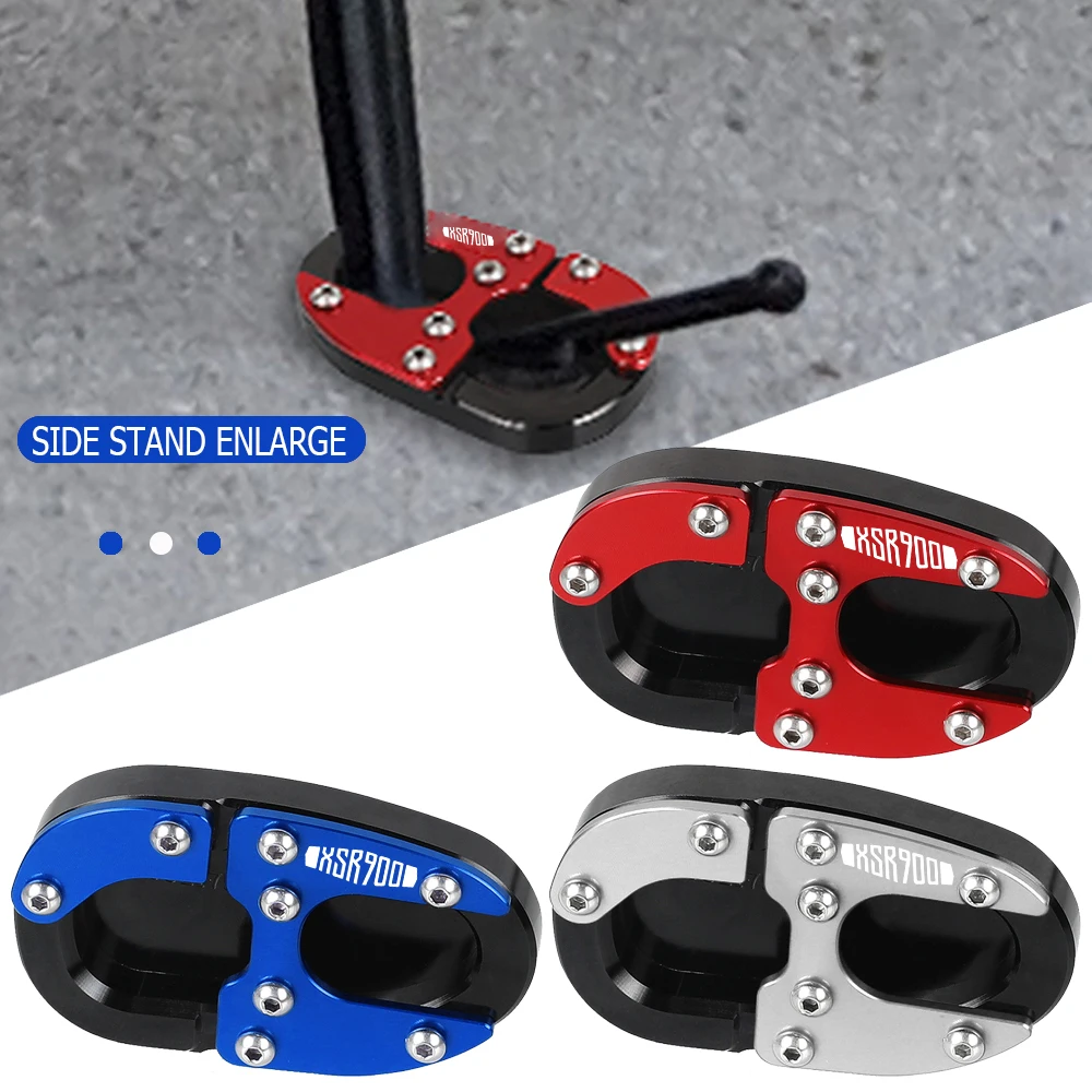 FOR YAMAHA XSR900 XSR 900 XSR900GP MT09 2025 XSR900-GP Motorcycle Side Stand Enlarge Pad Kickstand Support Extension Plate 2026