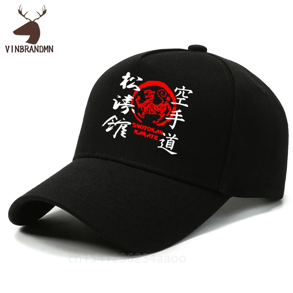 Japan Samurai Baseball Cap Fashion Shotokan Karate Bujinkan Dojo Bucket Hats Japanese Tiger Kung Fu Karate Fishing Fisherman Hat