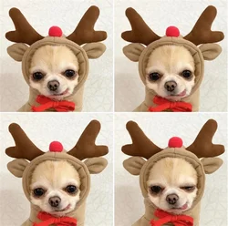 Dog Christmas Clothes Winter Warm Pet Clothes for Small Medium Dogs Elk Santa Claus Dog Cats Coat Hoodies Christmas Dogs Costume