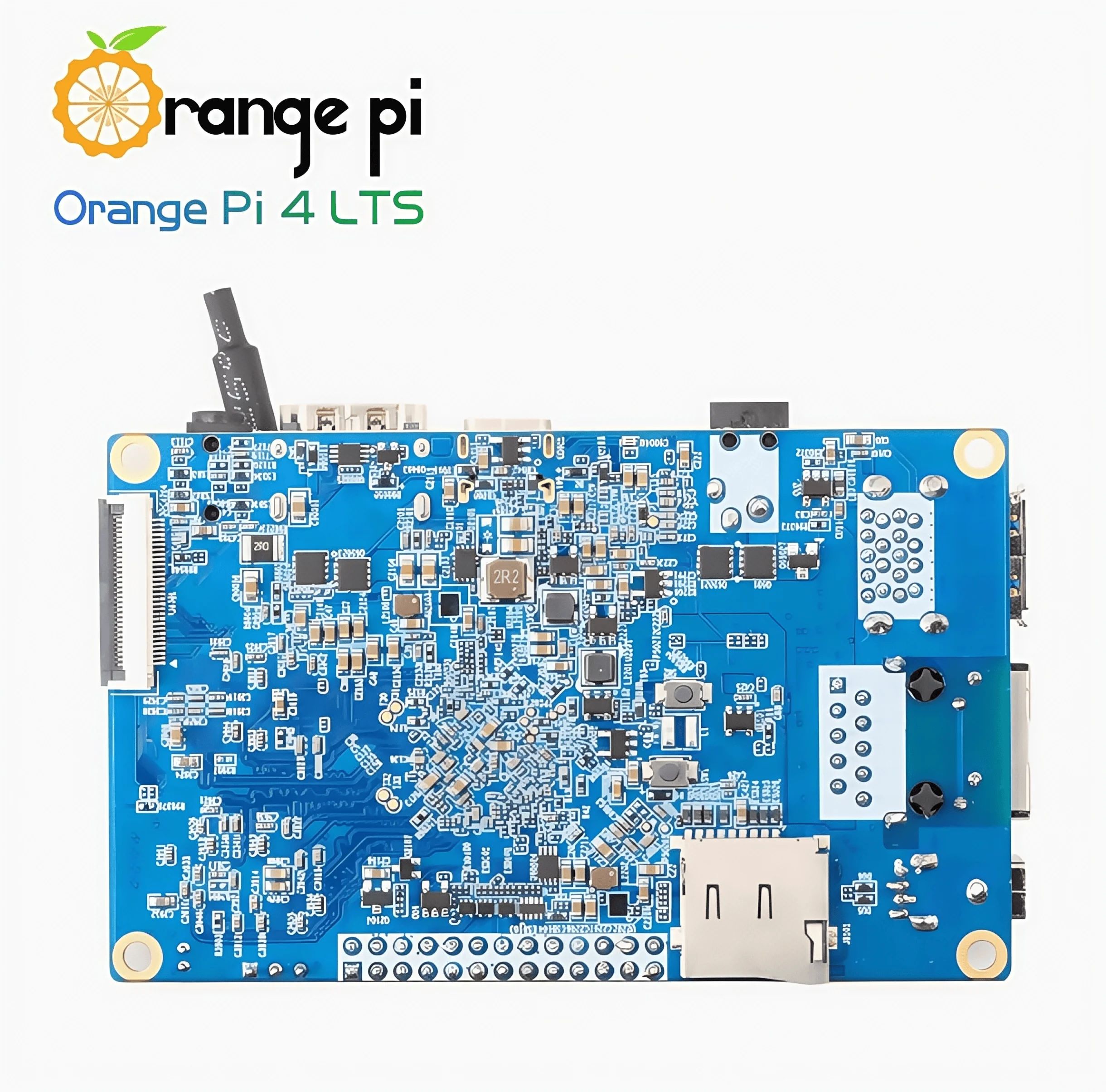 Placa de Desarrollo NYOrange Pi 4 Lts Rockchip Rk3399, Placa Base Android Linux, Memoria de 4 GB