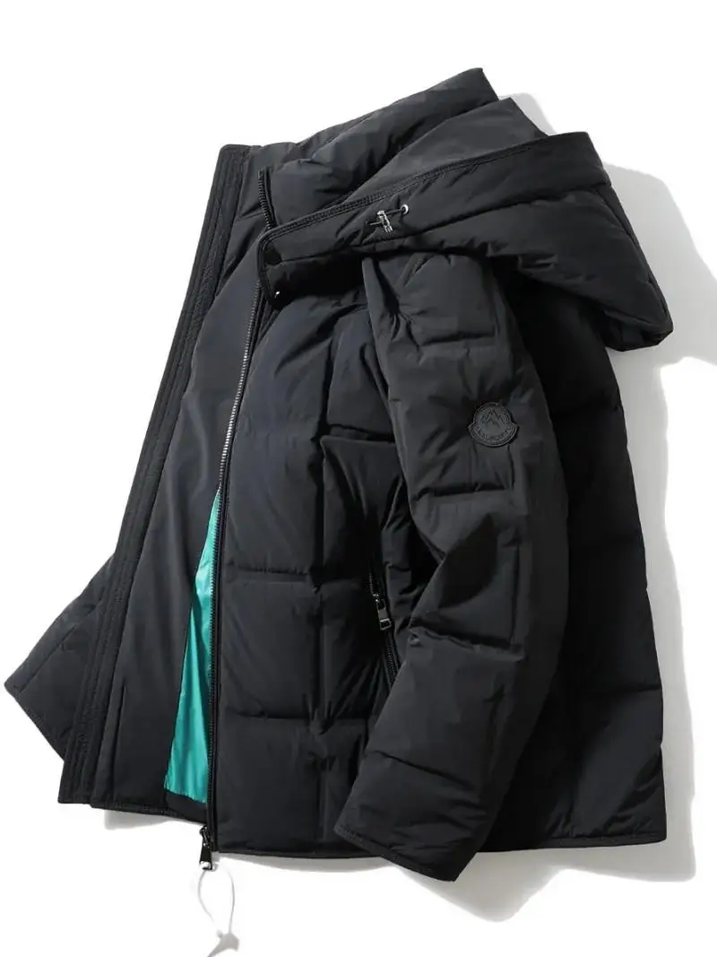 

New Luxury Lightweight Padded Hooded Du down Jaet Men's Warmth Comfortable Loose Casual Sle Faion Urban Faion