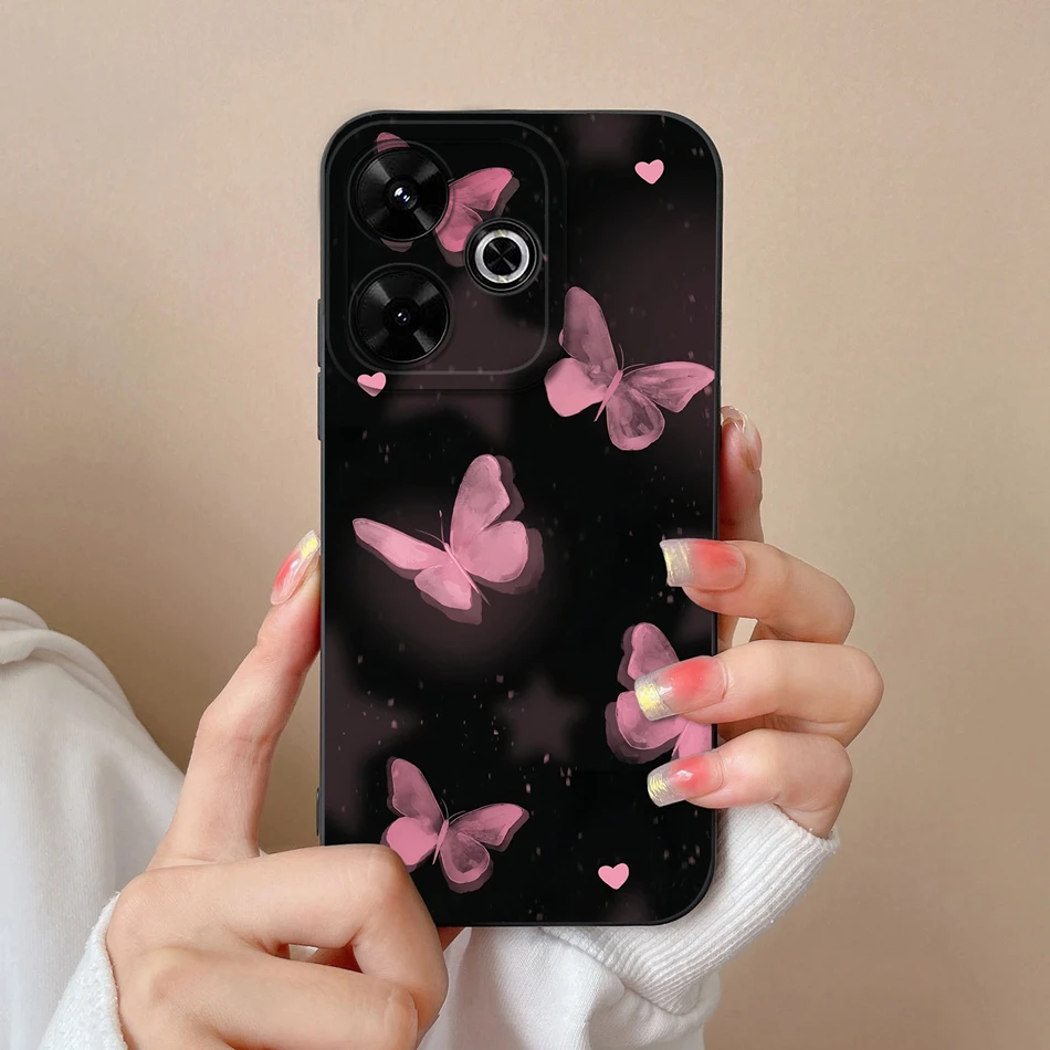 Multi Style Case For Redmi 13 4G 5G Back Cover For Xiaomi Redmi13 Funda Upgrade Full Protection Soft Liquid Silicone Phone Cover