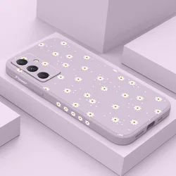 Floral Daisies Phone Case For Samsung Galaxy A56 A55 A36 A35 A26 A25 A15 A16 A17 A07 A06 A05 A54 A34 A24 A14 A04 A04S A04E 4G 5G