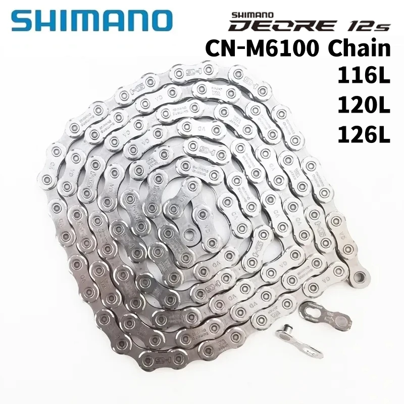 Shimano Bicycle Chains M8100 M7100 M6100 HG701 HG601 4601 HG54 HG53 HG40 Original Chain 12-11-10-9-8s Road Mountain Bike Chain