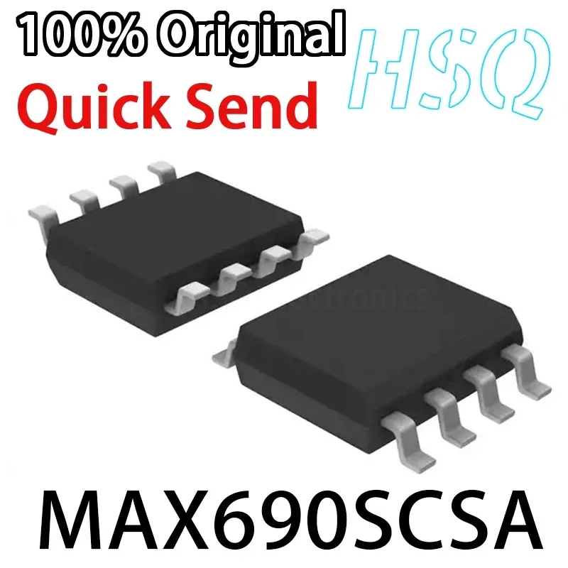 1PCS MAX690SCSA MAX690S SOP-8 Monitoring and Reset Chip