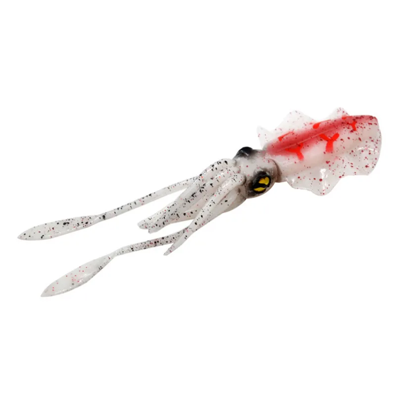 Soft Squid Fishing Trolling Lure 2g 7g 15g 20g 60g Luminous UV Squid Jig For Sea Fishing Boat Fishing Wobblers Bait Rockfishing